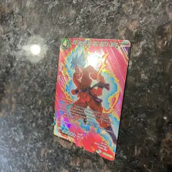 SSB Kaio-Ken Son Goku Mights Calling SR Foil Dragon Ball Super Card Game | LP - Image 5