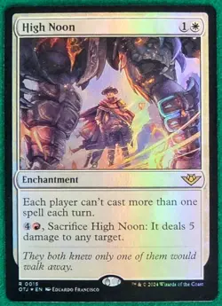 High Noon (Foil) - Outlaws Of Thunder Junction OTJ #0015 - Magic MTG Card - Image 1