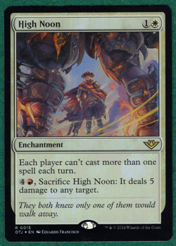 High Noon (Foil) - Outlaws Of Thunder Junction OTJ #0015 - Magic MTG Card - Image 2