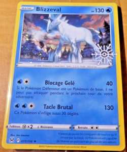 POKEMON FRANCAISE CARD HOLO CARTE PROMO Blizzeval 051/196 EB11 FR NM - Image 1