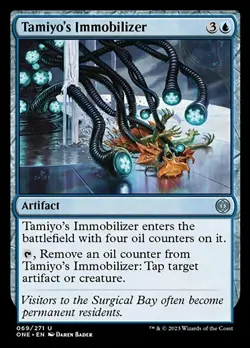 1x Tamiyo's Immobilizer - Foil MTG Phyrexia: All Will Be One NM Magic Foil - Image 1