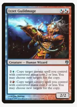 Izzet Guildmage #4 DDJ Magic Card in a Protective Sleeve - Image 1