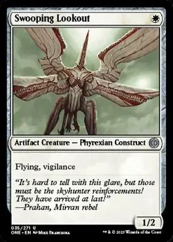1x Swooping Lookout - Foil MTG Phyrexia: All Will Be One NM Magic Foil - Image 1
