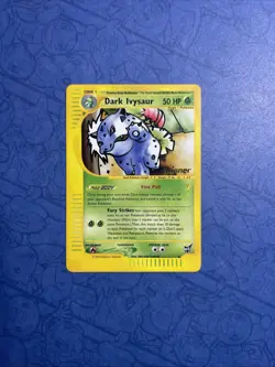 DARK IVYSAUR - WINNER Stamped #6 Promo Pokemon Card WOTC NM BEST OF GAME - Image 1