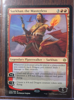 MTG Sarkhan the Masterless War of the Spark Regular - Image 1
