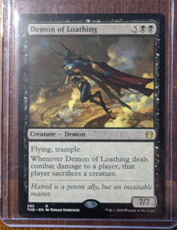 MTG Demon of Loathing Theros Beyond Death Regular - Image 1