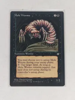 Mole Worms - Ice Age (ICE) MTG Magic the Gathering (NM+) - Image 1