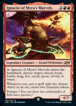 1x Ignacio of Myra's Marvels - Foil MTG Unfinity NM Magic Foil - Image 1