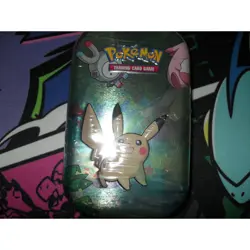 Pokemon TCG Pikachu Magnemite Chansey Mini Tin New Sealed Trading Cards - Image 1