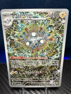 Magneton SVP 159 Black Star Promo Surging Sparks Pokemon Card TCG NM - Image 1