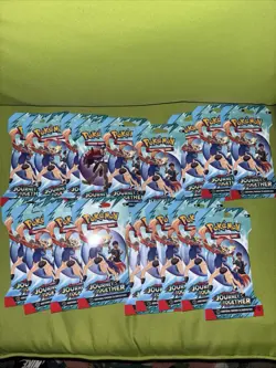 Pokemon Journey Together Sleeved Booster Pack Lot Of 18 - Image 1