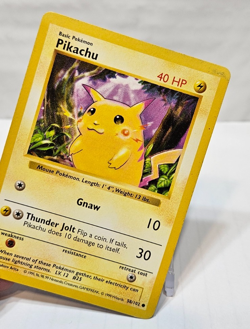 RED CHEEKS Pikachu 58/102 Shadowless MISPRINT ERROR Base Set Pokemon 7353 - Image 4