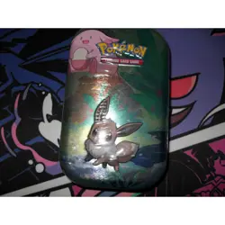Pokemon TCG Eevee & Chansey Mini Tin PALDEA EVOLVED Factory Sealed - Image 1