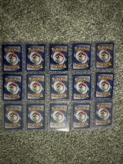 Fifteen Base Set First Edition Jungle And Fossil Set Pokemon Cards 1999 LP-NM - Image 2