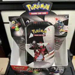 Pokemon TCG Black Bolt White Flare Unova Mini Tin Krookodile Excadrill SEALED 🔥 - Image 1