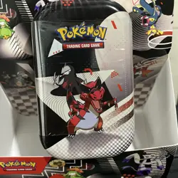 Pokemon TCG Black Bolt White Flare Unova Mini Tin Krookodile Excadrill SEALED 🔥 - Image 4