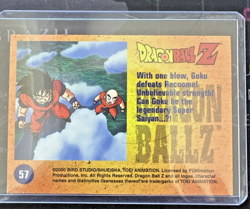 2000 Dragon Ball Z Trading Card #57 Funimation Bird Studio DBZ Vintage Anime - Image 2