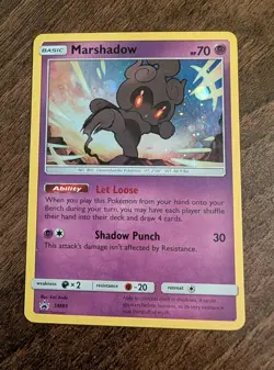 Marshadow SM85 - SM Black Star Promo - Pokemon TCG Excellent - Image 1