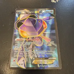 Pokemon Fates Collide Genesect EX 120/124 Ultra Rare Holo Full Art - Image 1