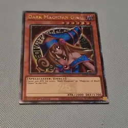 YUGIOH MP24-EN009 Dark Magician Girl Quarter Century Secret Rare 1st Edition - Image 1