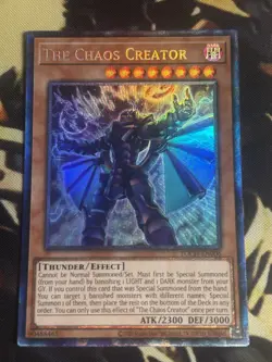 Yugioh: The Chaos Creator - TOCH-EN006 - Collectors Rare - Unlimited - NM - Image 1