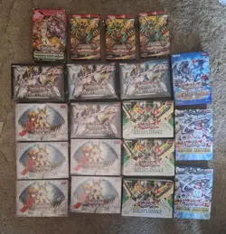 Yugioh Huge Lot mini box x15 Light of Destruction, Dueliwt Advance, decks + more - Image 1