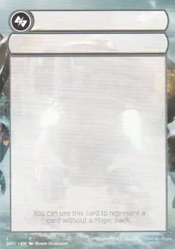 4x Helper Card MTG The Brothers' War NM Magic Regular - Image 1