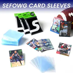 1200ct Ultra Clear Trading Card Sleeves Soft Plastic Protector for MTG Baseball - Image 4