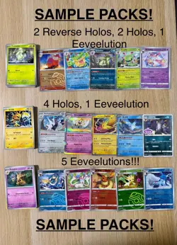 Pokemon Mystery Pack with a Guaranteed Shiny Eeveelution Card Near Mint! - Image 2