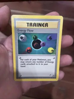 Pokemon Energy Flow Gym Heroes Card 122/132 - Image 1