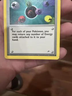 Pokemon Energy Flow Gym Heroes Card 122/132 - Image 2