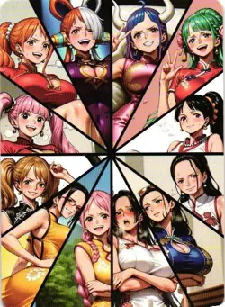 PEACOCK ONE PIECE Holographic Custom Art Goddess Story Anime Collectible Card - Image 2