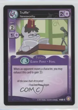 2015 My Little Pony Collectible Card Game Absolute Discord Expansion Set Truffle - Image 1