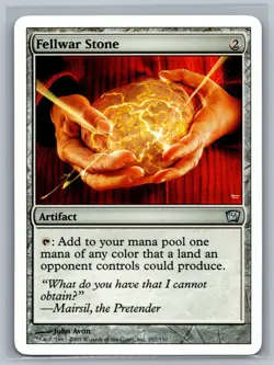 Magic The Gathering 9th Edition Fellwar Stone #297/350 MTG TCG CCG Ninth - Image 1
