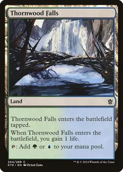 Magic the Gathering MTG - Thornwood Falls - Khans of Tarkir - NM - Image 1