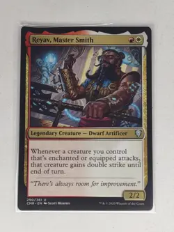 Reyav, Master Smith - Commander Legends (CMR) MTG Magic the Gathering (NM+) - Image 1