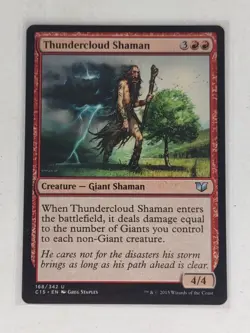 Thundercloud Shaman - Commander 2015 (C15) MTG Magic the Gathering (NM+) - Image 1