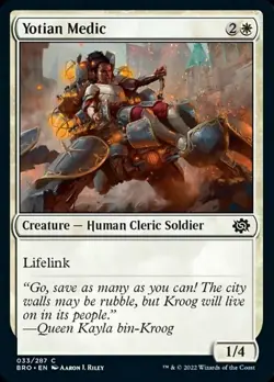 4x Yotian Medic MTG The Brothers' War NM Magic Regular - Image 1