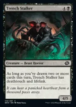 4x Trench Stalker MTG The Brothers' War NM Magic Regular - Image 1