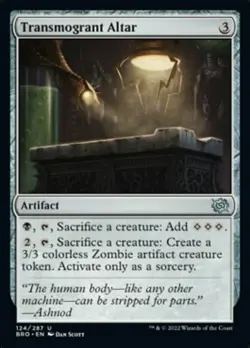 4x Transmogrant Altar MTG The Brothers' War NM Magic Regular - Image 1