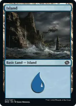 4x Island (270/287) MTG The Brothers' War NM Magic Regular - Image 1
