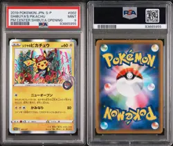Shibuya Pikachu Promo PSA 9 Japanese Pokemon Card 144/S-P Limited Edition - Image 3