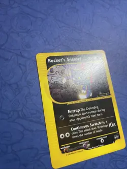 POKEMON PROMO CARD - BEST OF GAME - #5 ROCKET'S SNEASEL - WINNER (2003) RARE NM - Image 4