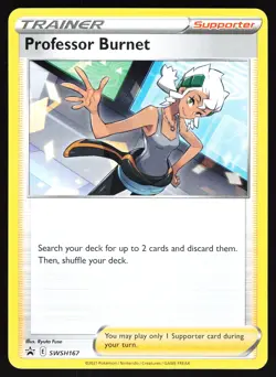 Professor Burnet SWSH167 Pokemon SWSH: Sword & Shield Promo Cards Promo NM - Image 1