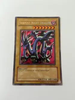 Yugioh Serpent Night Dragon MRL-103 Secret Rare Original Print - MP/LP - Image 1