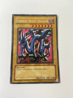 Yugioh Serpent Night Dragon MRL-103 Secret Rare Original Print - NM - Image 1