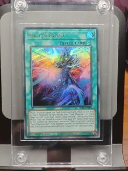LED6-EN003 Soul Servant Ultra Rare Yu-Gi-Oh Card 1st Edition W/Screwdown Case - Image 3