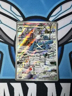 Metagross 178/162 Temporal Forces Illustration Rare Pokemon Card - Image 1