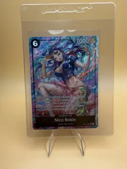 One Piece Card Game Nico Robin (Alternate Art) OP12-087 SR English - Image 1
