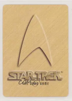 1996 Star Trek - The Card Game Crew Lieutenant Commander Gary Mitchell - Image 2